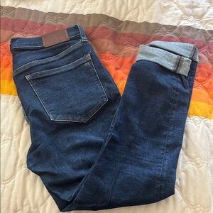 Madewell Dark Blue Denim Jeans